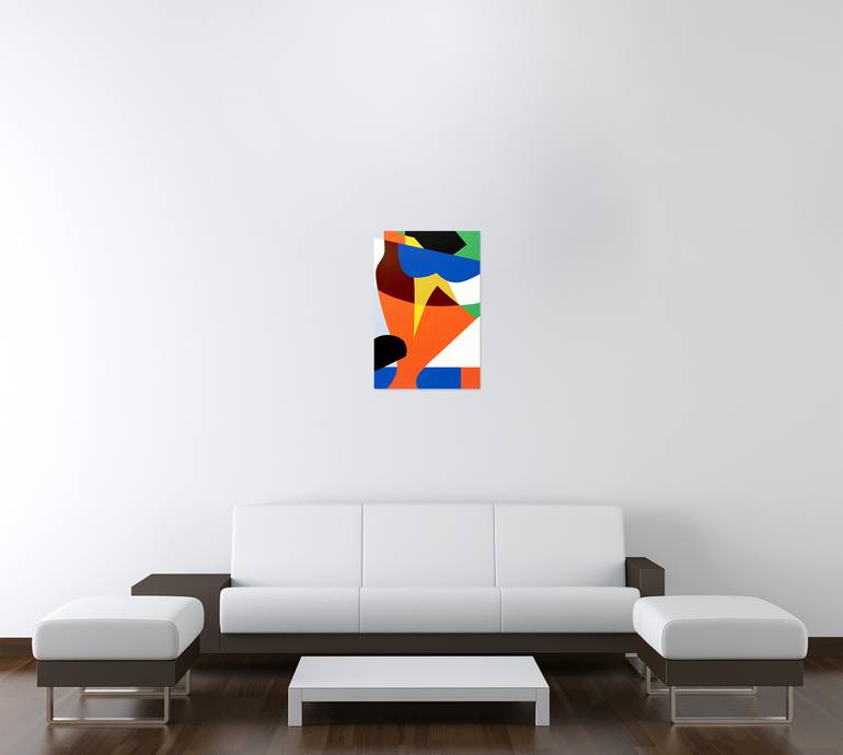 Original Minimalism Abstract Painting by Kotaro Machiyama