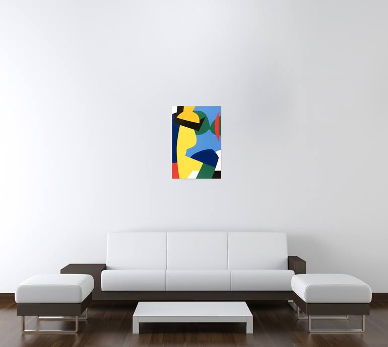 Original Minimalism Abstract Painting by Kotaro Machiyama