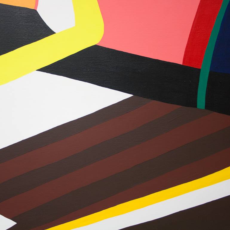 Original Minimalism Abstract Painting by Kotaro Machiyama