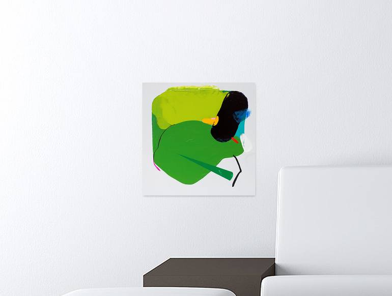 Original Minimalism Abstract Painting by Kotaro Machiyama