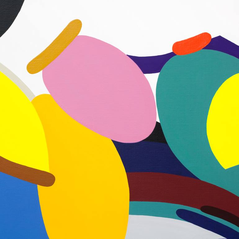 Original Minimalism Abstract Painting by Kotaro Machiyama