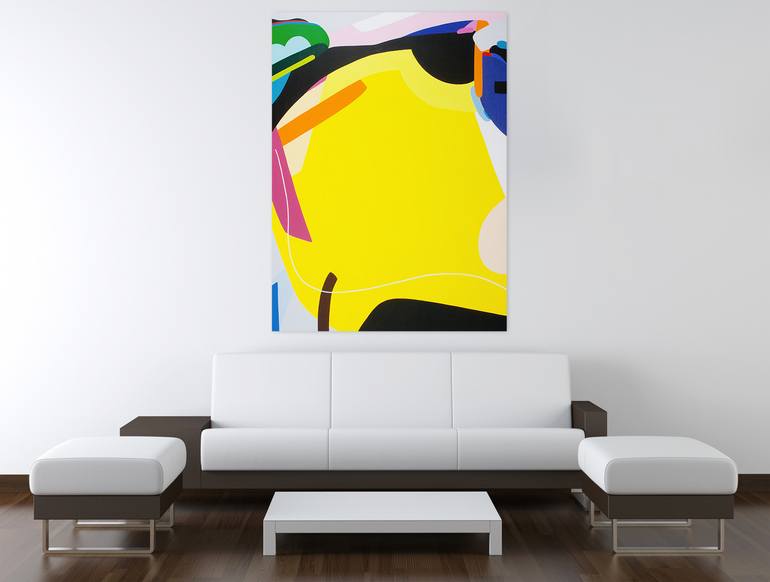 Original Minimalism Abstract Painting by Kotaro Machiyama