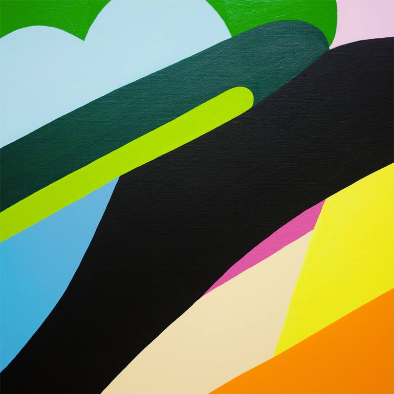 Original Minimalism Abstract Painting by Kotaro Machiyama