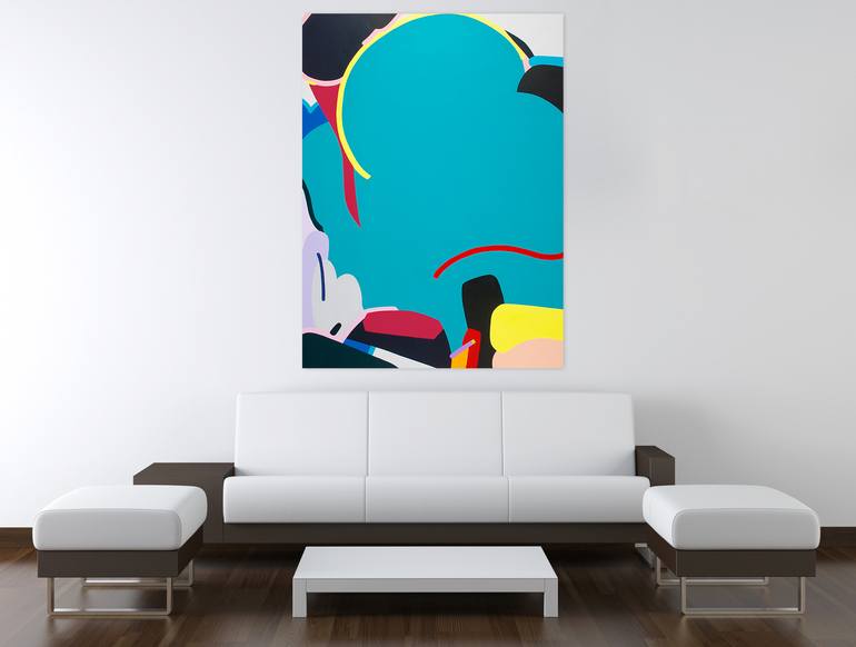 Original Minimalism Abstract Painting by Kotaro Machiyama