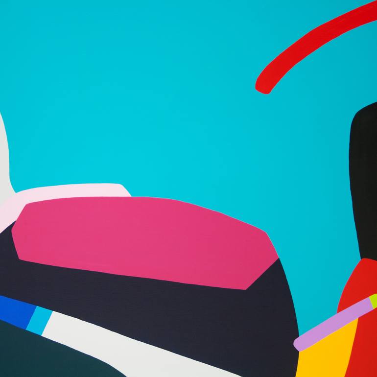 Original Minimalism Abstract Painting by Kotaro Machiyama
