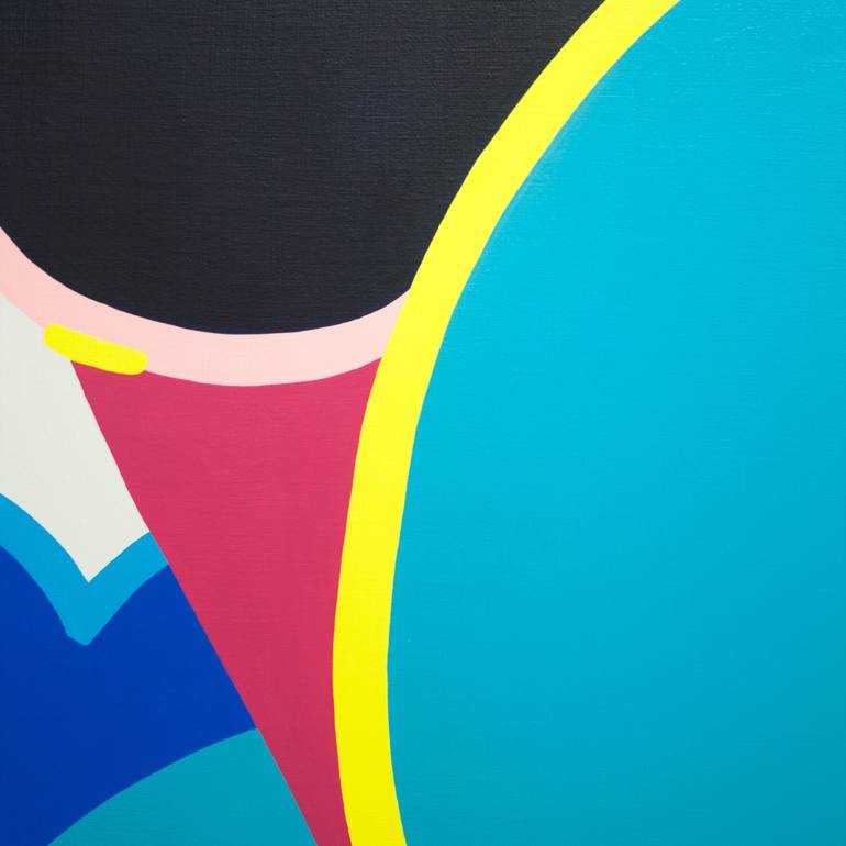 Original Minimalism Abstract Painting by Kotaro Machiyama