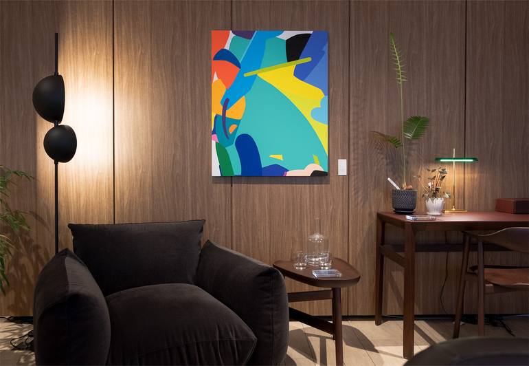 Original Minimalism Abstract Painting by Kotaro Machiyama
