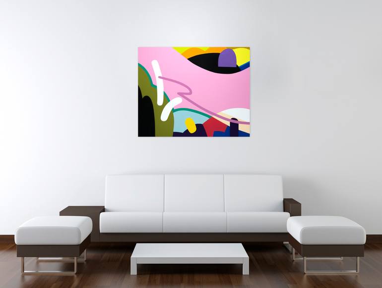 Original Minimalism Abstract Painting by Kotaro Machiyama