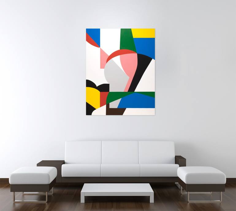 Original Abstract Painting by Kotaro MACHIYAMA