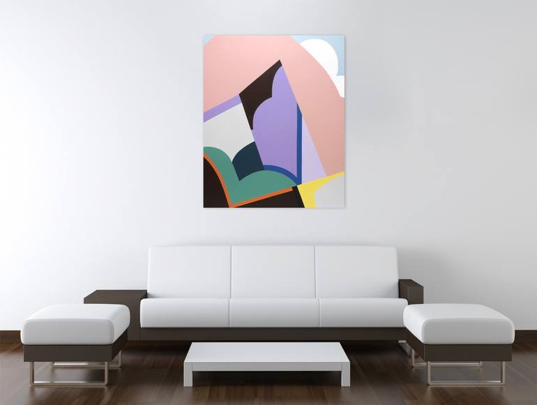 Original Minimalism Abstract Painting by Kotaro MACHIYAMA