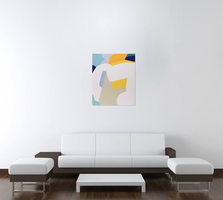 Original Minimalism Abstract Painting by Kotaro Machiyama