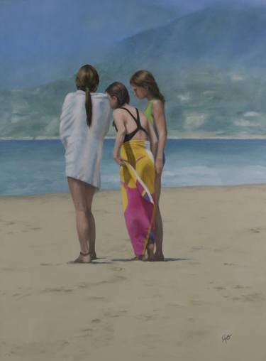 Original Beach Paintings by Christine O'Brien