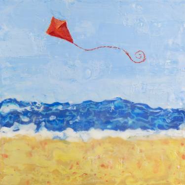 Original Fine Art Beach Mixed Media by Christine O'Brien