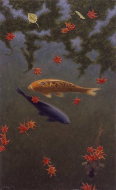 Original Fish Painting by Andrew Daly