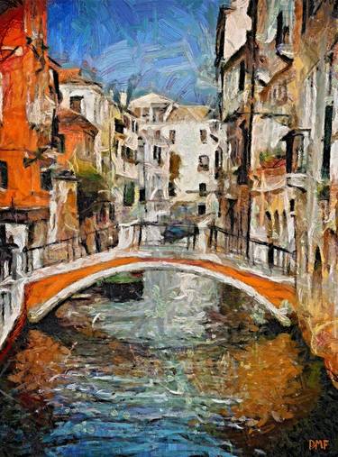 Print of Impressionism Cities Paintings by Dragica Fortuna