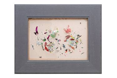 Original Abstract Collage by Helga Sauvageot