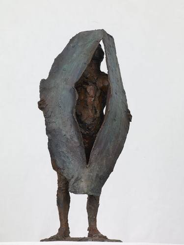 Original Abstract Sculpture by helga sauvageot