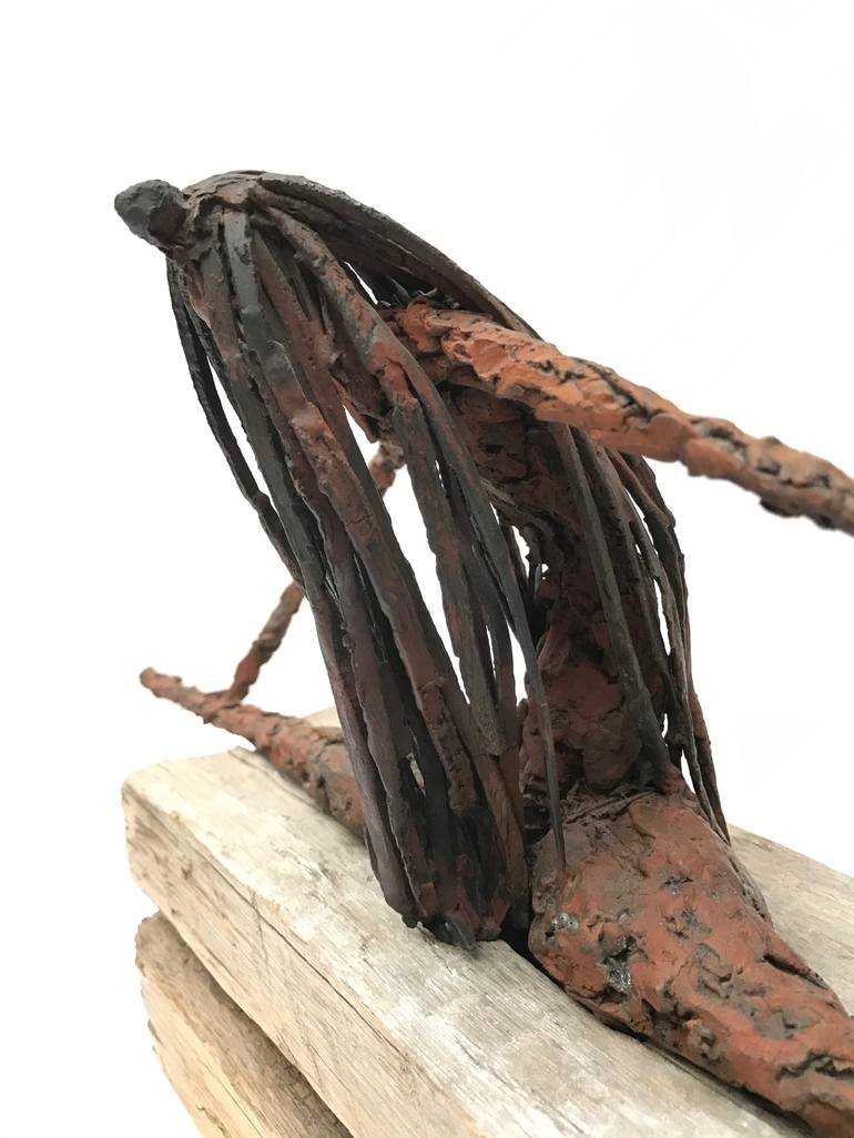 Original Figurative Abstract Sculpture by helga sauvageot