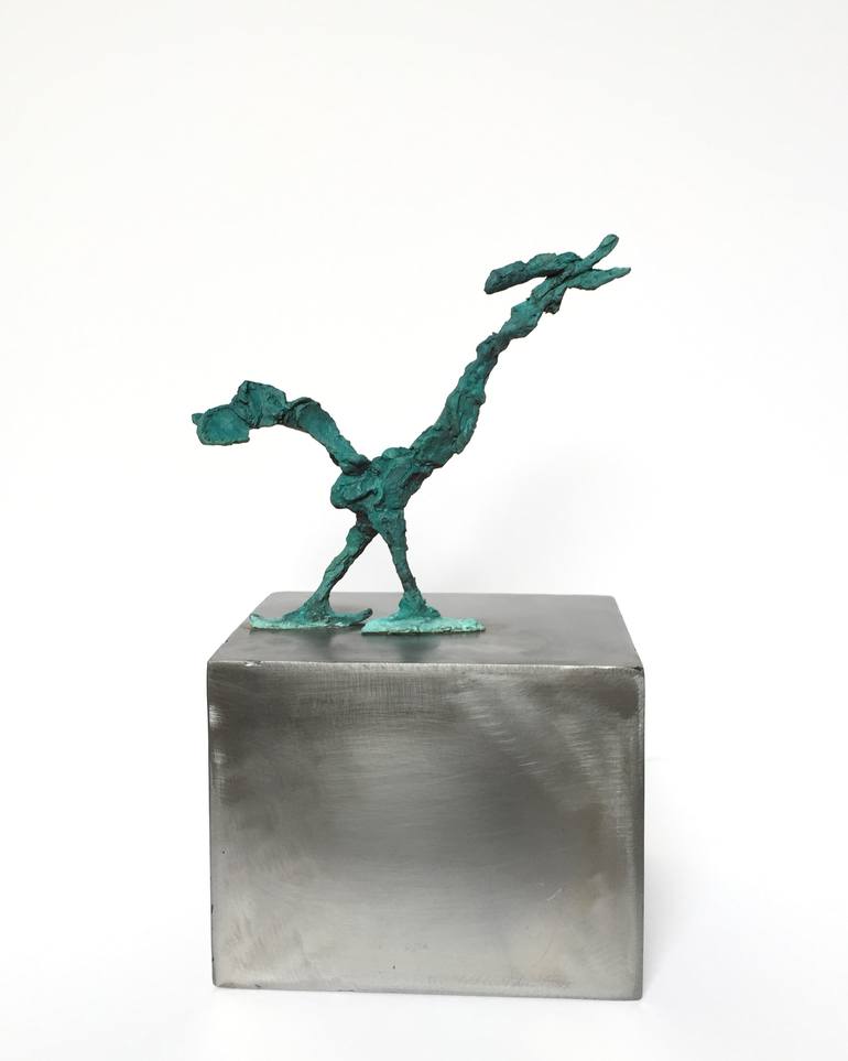 Original Figurative Animal Sculpture by helga sauvageot