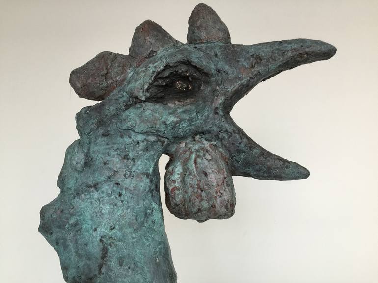 Original Animal Sculpture by helga sauvageot