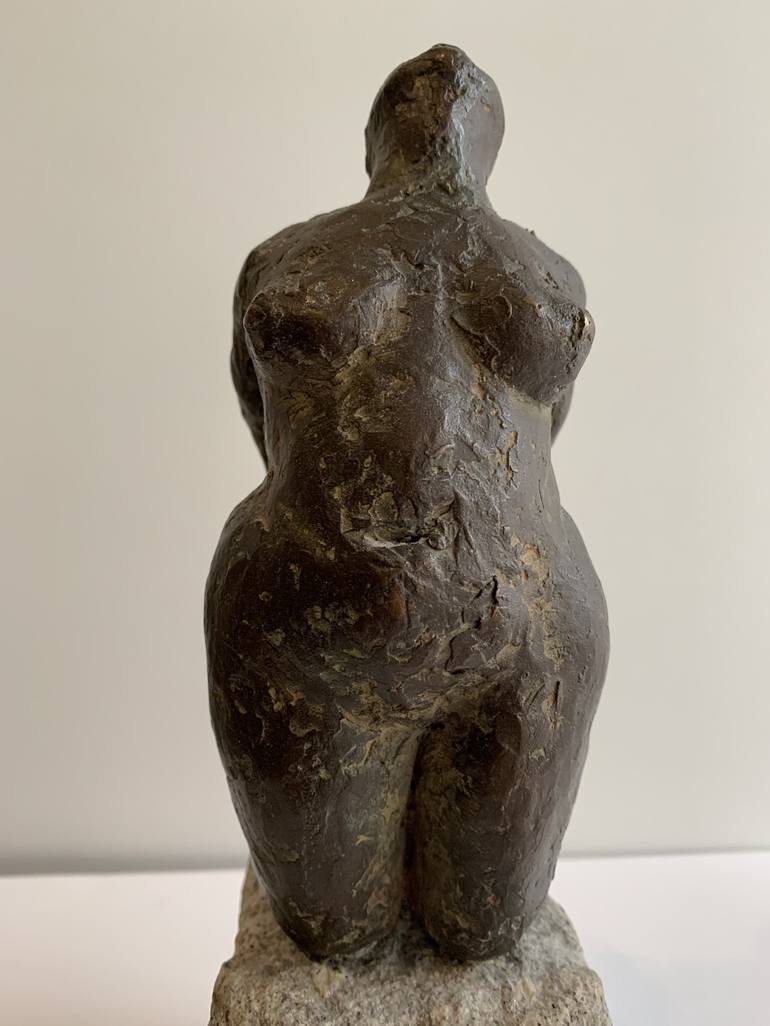 Original Figurative Nude Sculpture by helga sauvageot