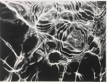 Original Photorealism Water Drawing by Andrea Jennings
