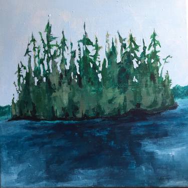 Original Abstract Landscape Painting by Andrea Jennings