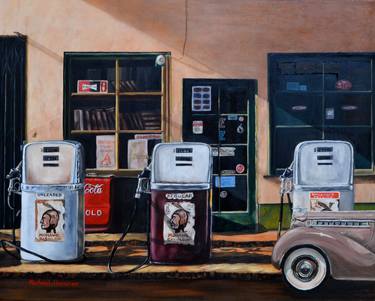 Original Realism Car Paintings by Michael Harrison