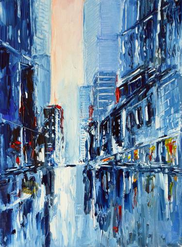 Original Impressionism Architecture Paintings by Michael Harrison