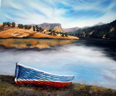 Print of Realism Boat Paintings by Michael Harrison