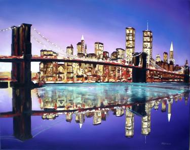 Original Architecture Paintings by Michael Harrison