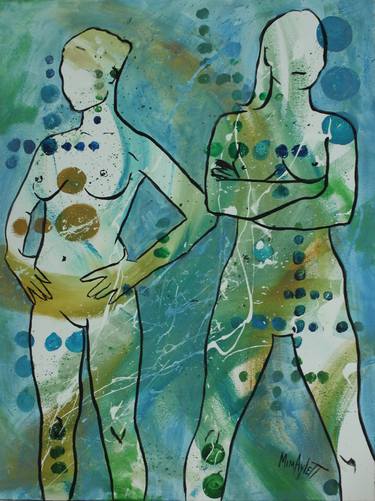 Print of Figurative Body Paintings by Mim Aylett