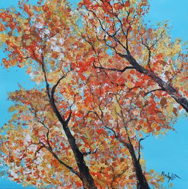 Print of Tree Paintings by Mim Aylett