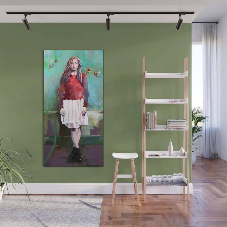 Original Figurative People Painting by Tamar Mindiashvili-Adamia