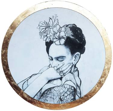 Portrait of Frida Kahlo thumb