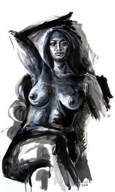 Print of Nude Paintings by Trevor Newman