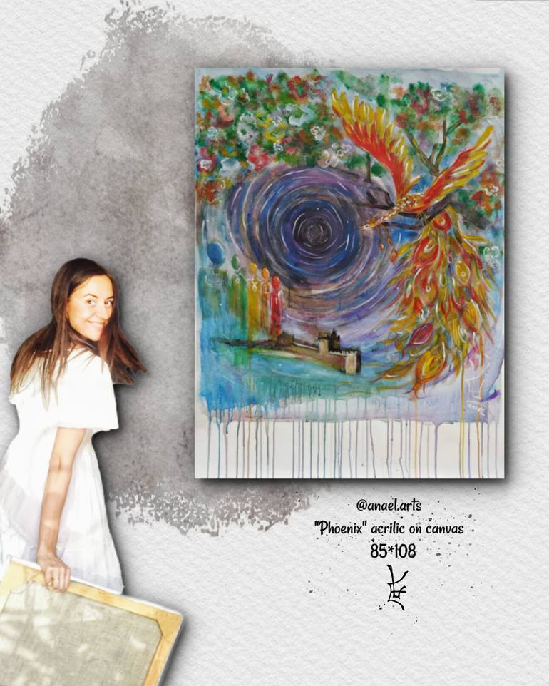 Original Figurative Other Painting by Anael Arts