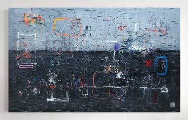 Original Expressionism Abstract Painting by Damian Pavlovic