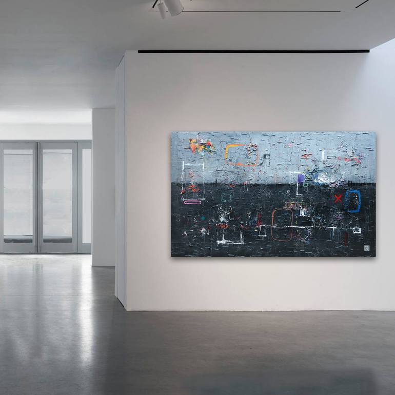 Original Contemporary Abstract Painting by Damian Pavlovic