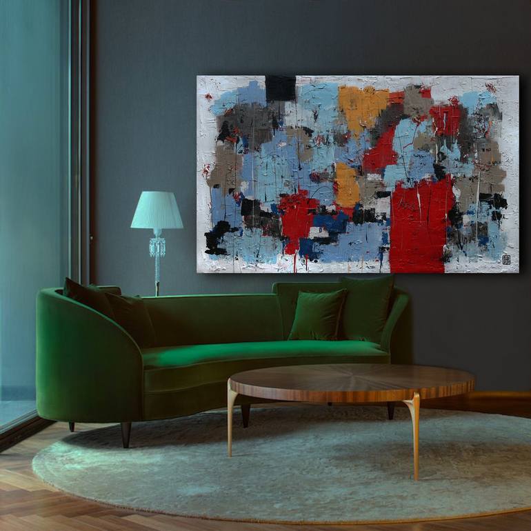 Original Abstract Painting by Damian Pavlovic