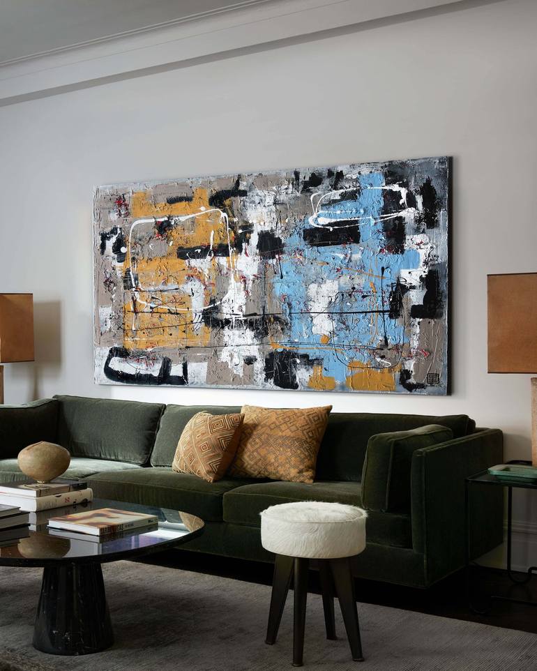 Original Abstract Painting by Damian Pavlovic