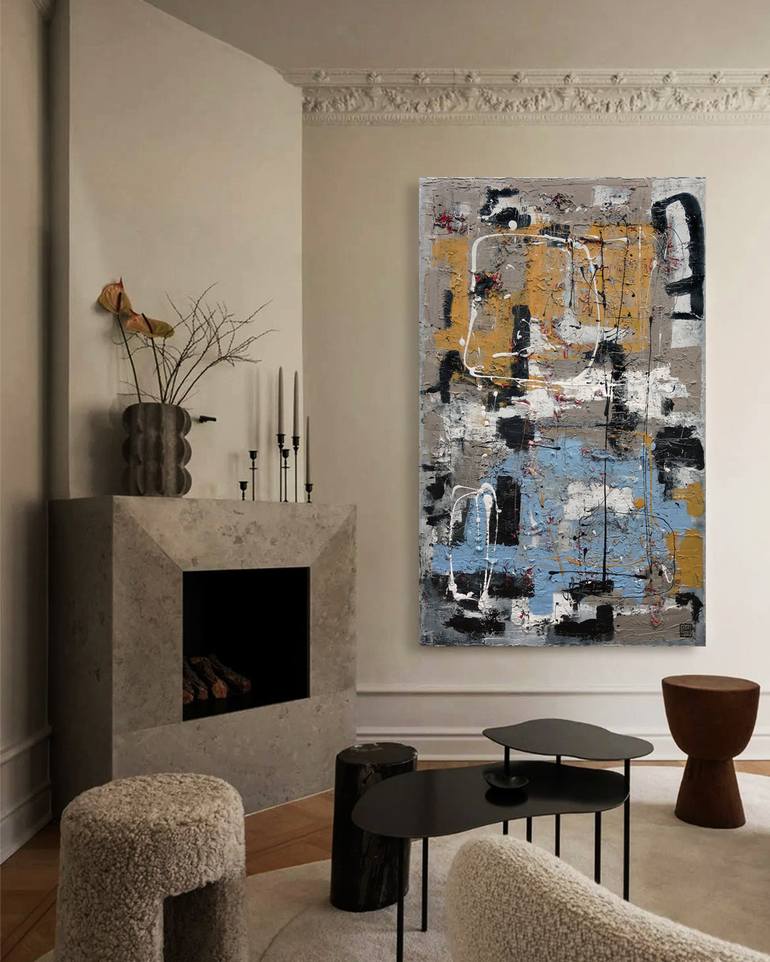 Original Abstract Painting by Damian Pavlovic