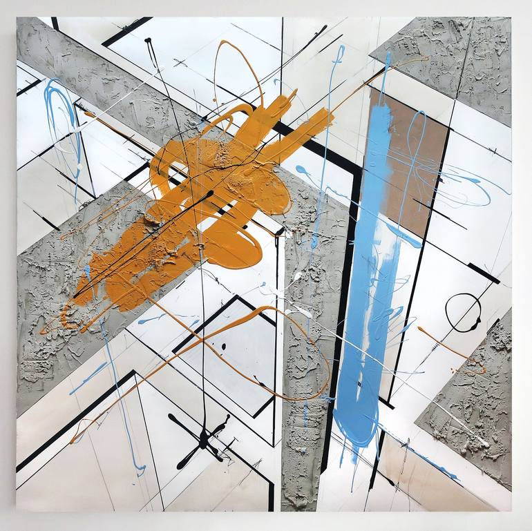 Original Impressionism Abstract Paintings by Damian Pavlovic