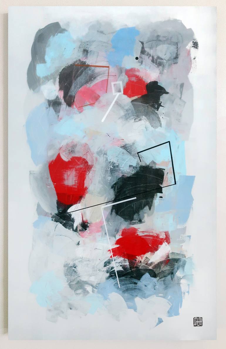 Original Impressionism Abstract Paintings by Damian Pavlovic