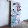 Informalism Extra Large Painting Geometric White