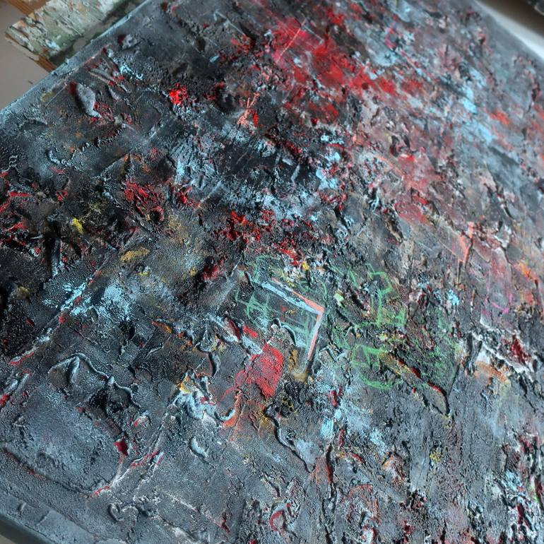 Original Impressionism Abstract Painting by Damian Pavlovic
