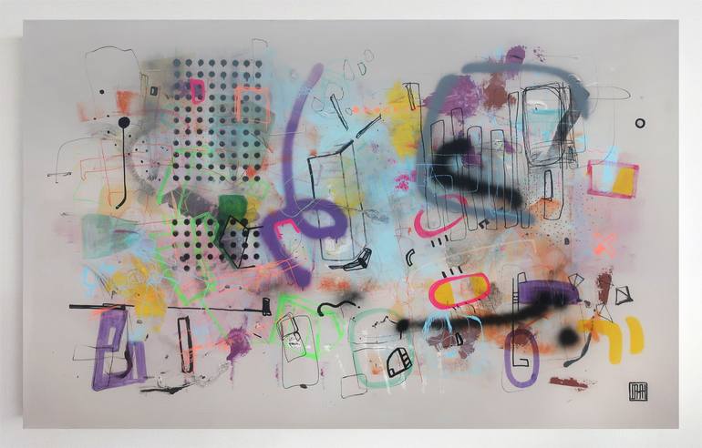 Original Impressionism Abstract Paintings by Damian Pavlovic