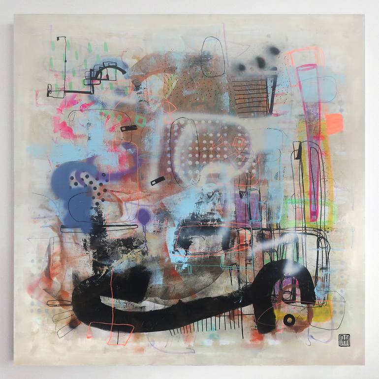 Original Impressionism Abstract Paintings by Damian Pavlovic