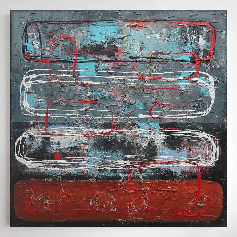 Original Impressionism Abstract Paintings by Damian Pavlovic