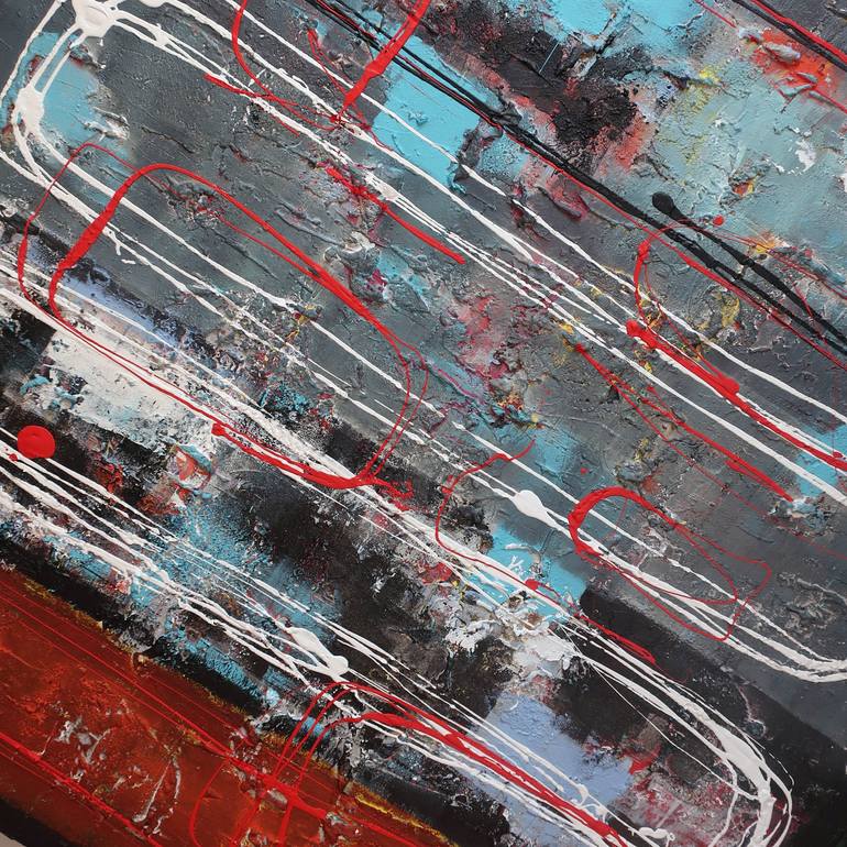 Original Impressionism Abstract Painting by Damian Pavlovic